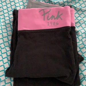 VS Pink yoga pants